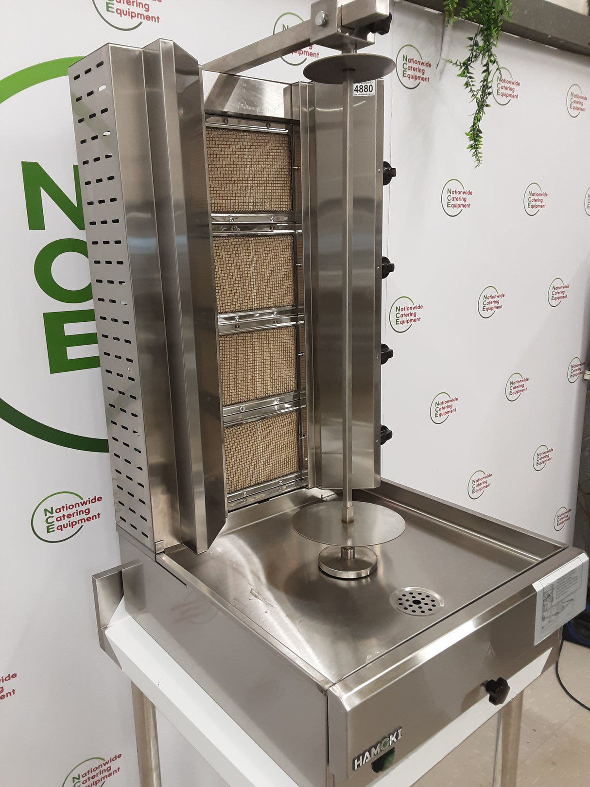 Hamoki Four Burner Doner/Kebab Machine, Model- KB-4 (NCE4880)