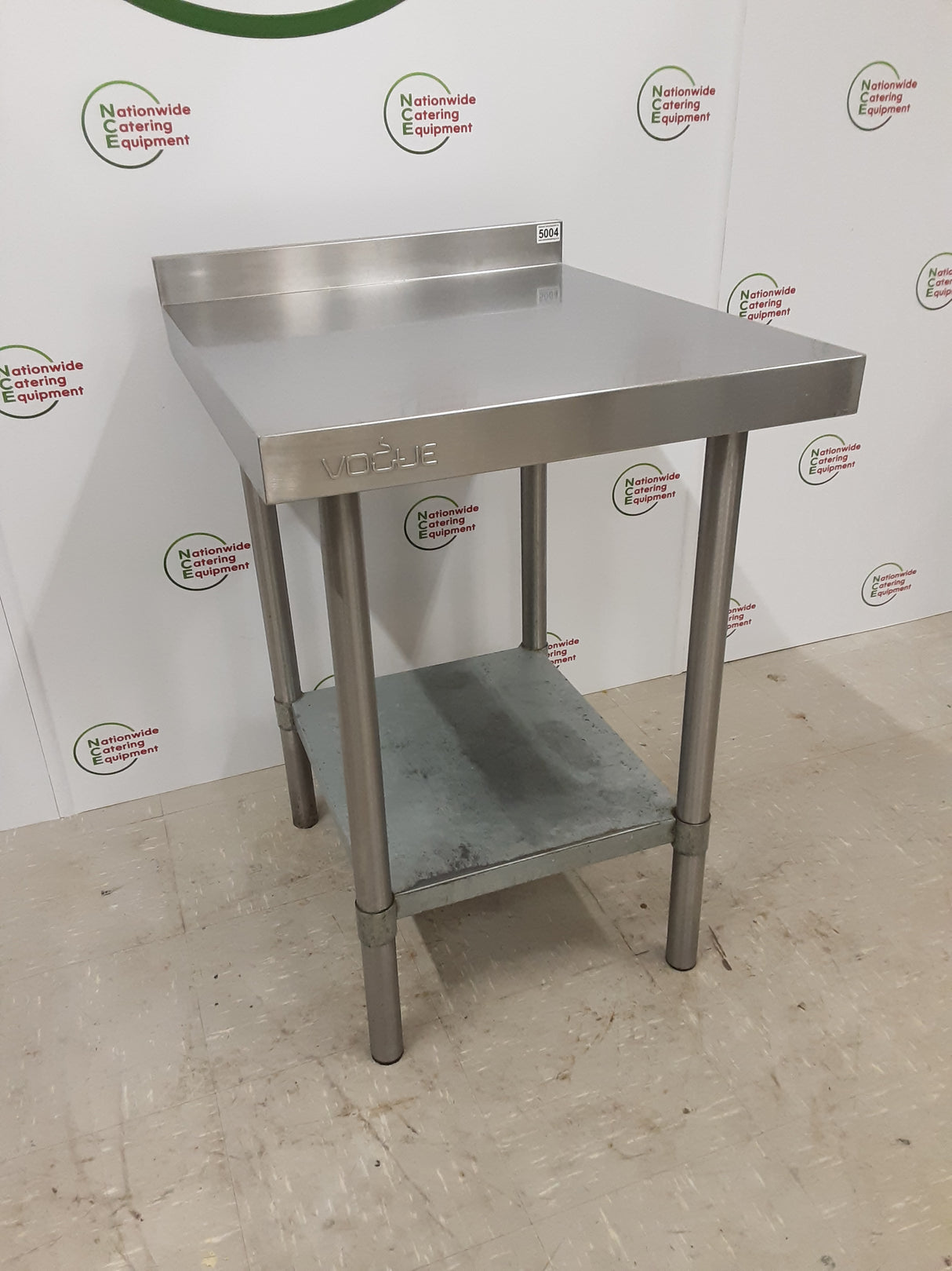 Stainless Steel Vogue Table 60x70cm (NCE5004)