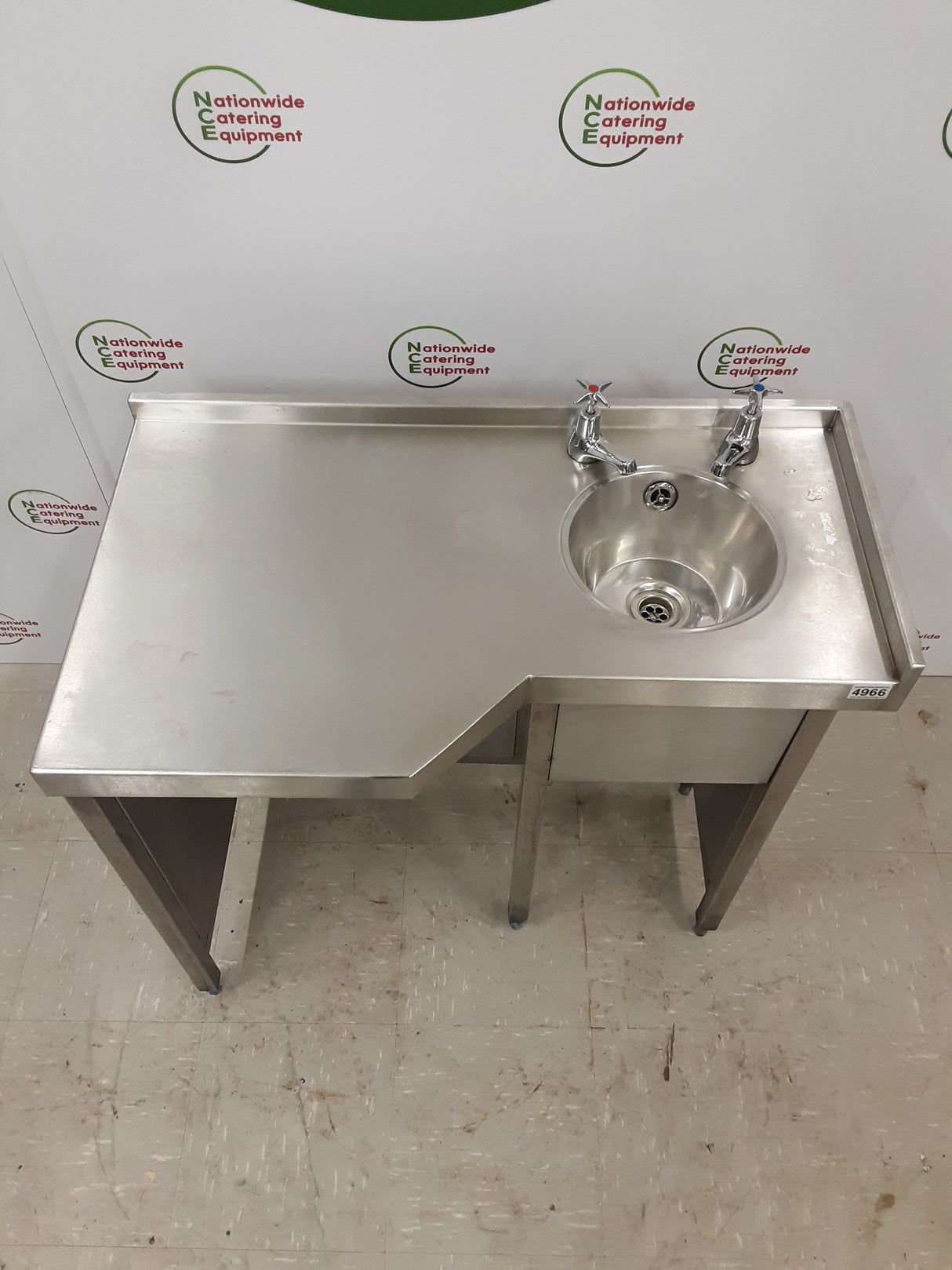 Stainless Steel Wash Hand Basin Unit (NCE4966)