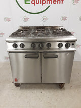 Falcon Six Burner Stove and Oven - Natural Gas (NCE4990)