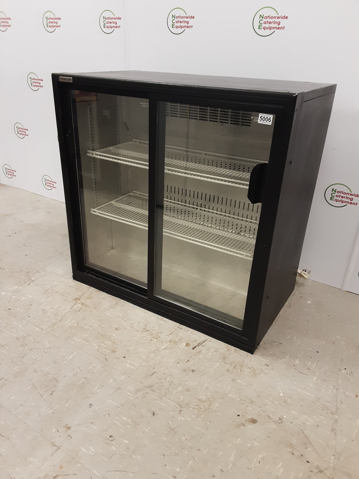 Two Sliding Door Undercounter Bottle Cooler-Klimasan (NCE5006)