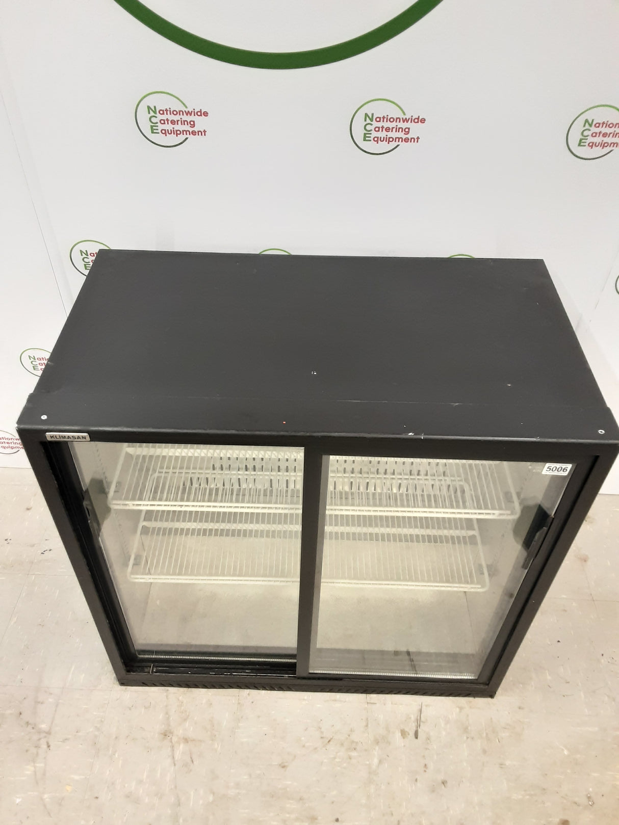 Two Sliding Door Undercounter Bottle Cooler-Klimasan (NCE5006)