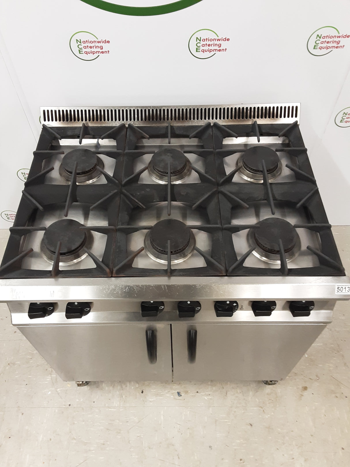 Moorwood Vulcan Six Burner Stove & Oven, Natural Gas (NCE5013)