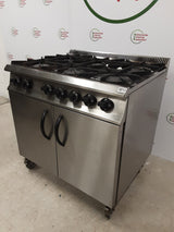 Moorwood Vulcan Six Burner Stove & Oven, Natural Gas (NCE5013)