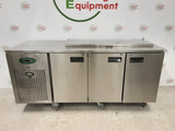 Foster Three Door Counter Fridge With Toppings Opening, 186cm (NCE5066)