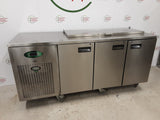 Foster Three Door Counter Fridge With Toppings Opening, 186cm (NCE5066)