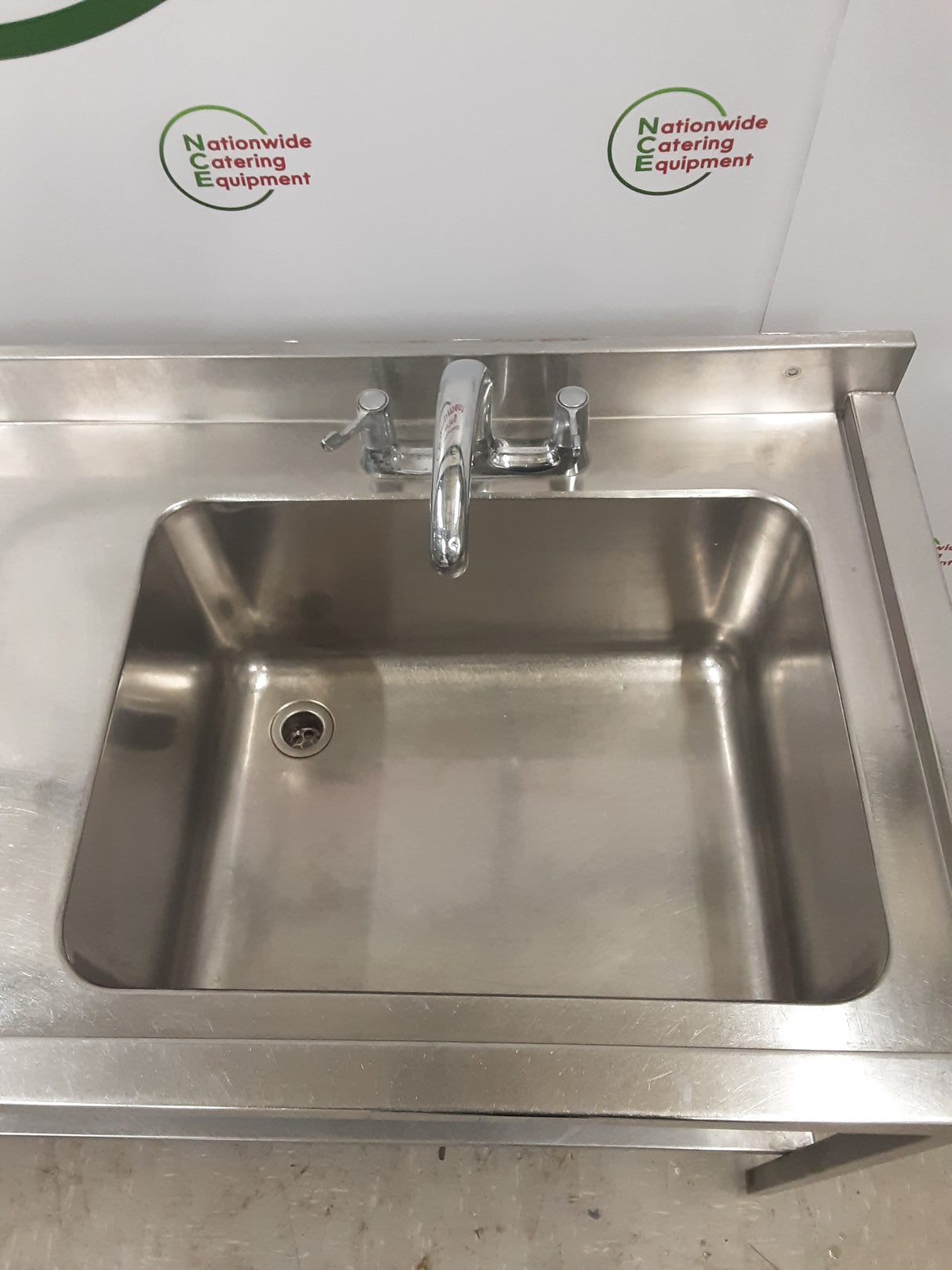 Stainless Steel Single Sink 150x65cm (NCE5127)