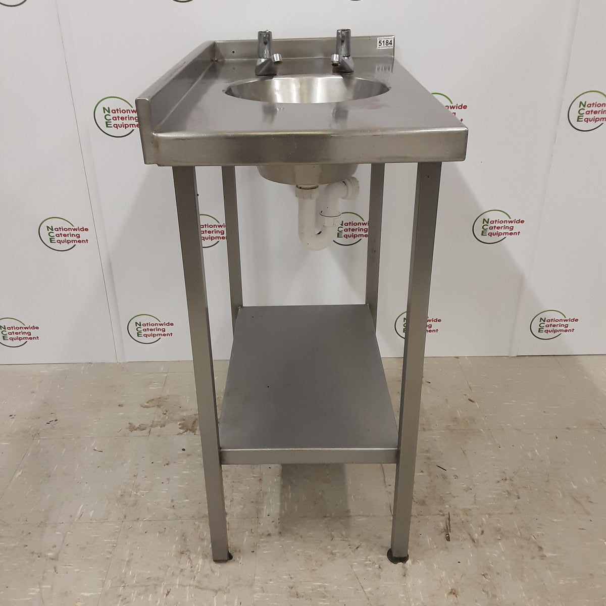 Stainless Steel Filler Table With Hand Wash Basin 45x80cm (NCE5184 ...