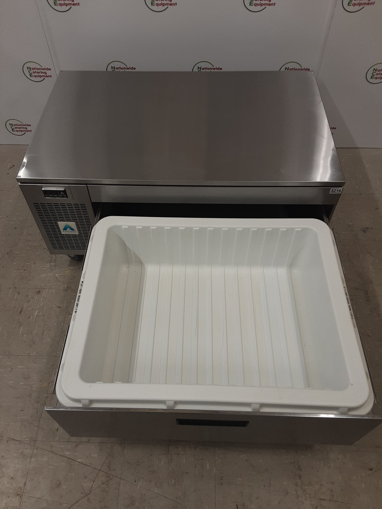 Adande Drawer Low Counter Fridge / Chefs Base, 110x70cm, Model-VCS (NCE5216)