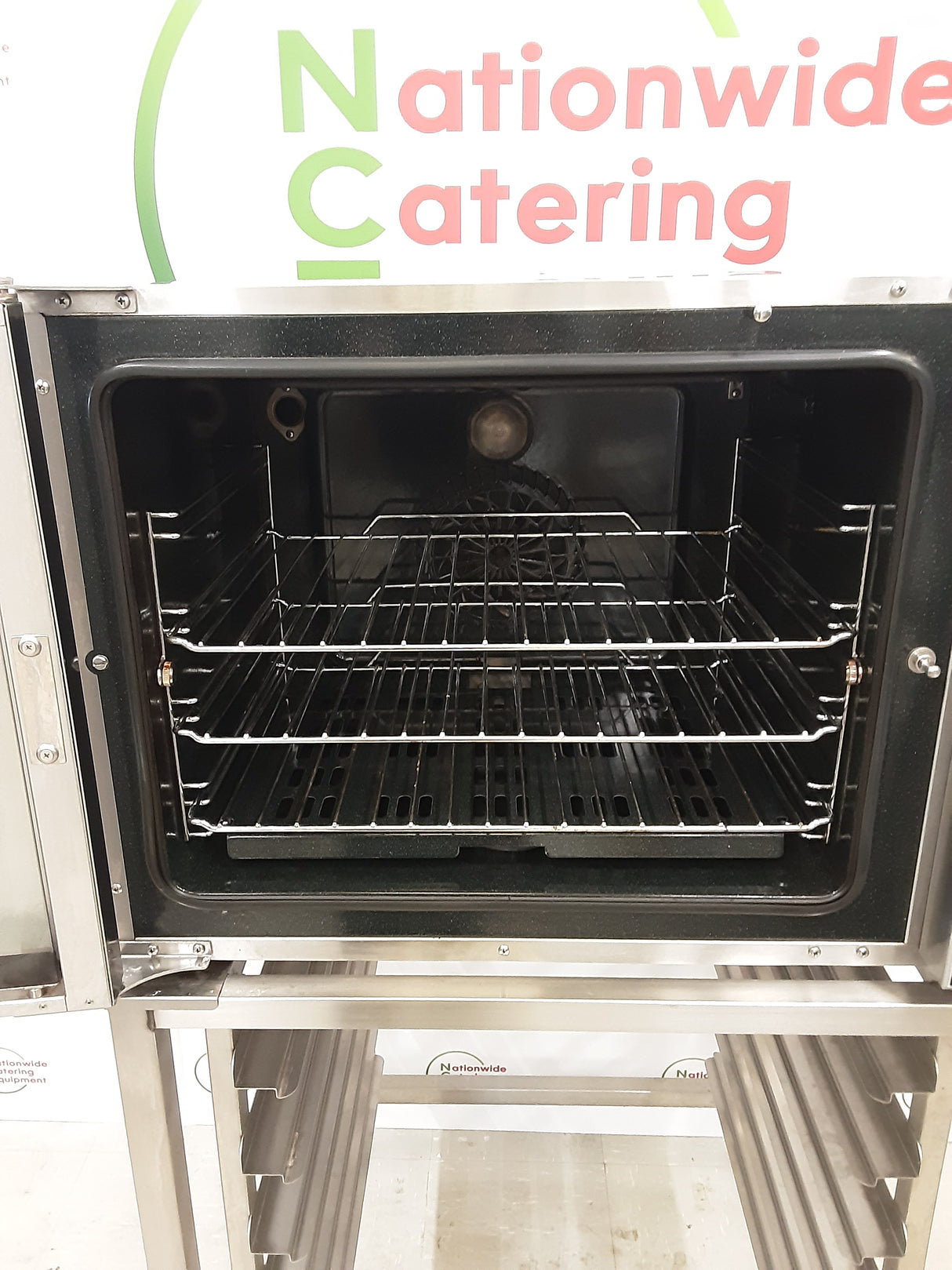 Blue Seal Turbofan Electric (13amp) Convection Oven On Stand, Model-E32D4 (NCE5322)