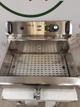 Adexa Large Single Tank Tabletop Electric Fryer, 13amp, Model- EV201V (NCE5276)