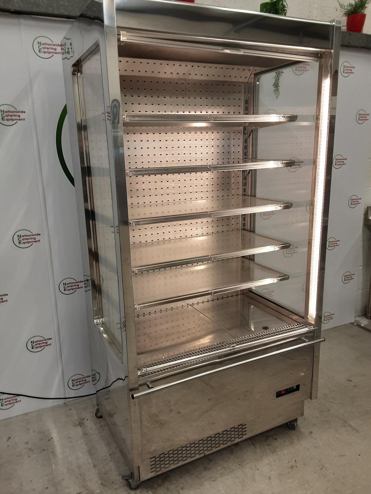 Pastorkalt Stainless Steel Multideck Display Fridge(NCE5353)
