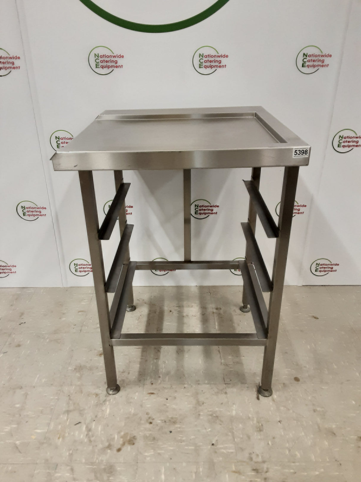 Stainless Steel Dishwasher Exit Table With Basket Racking (NCE5398)