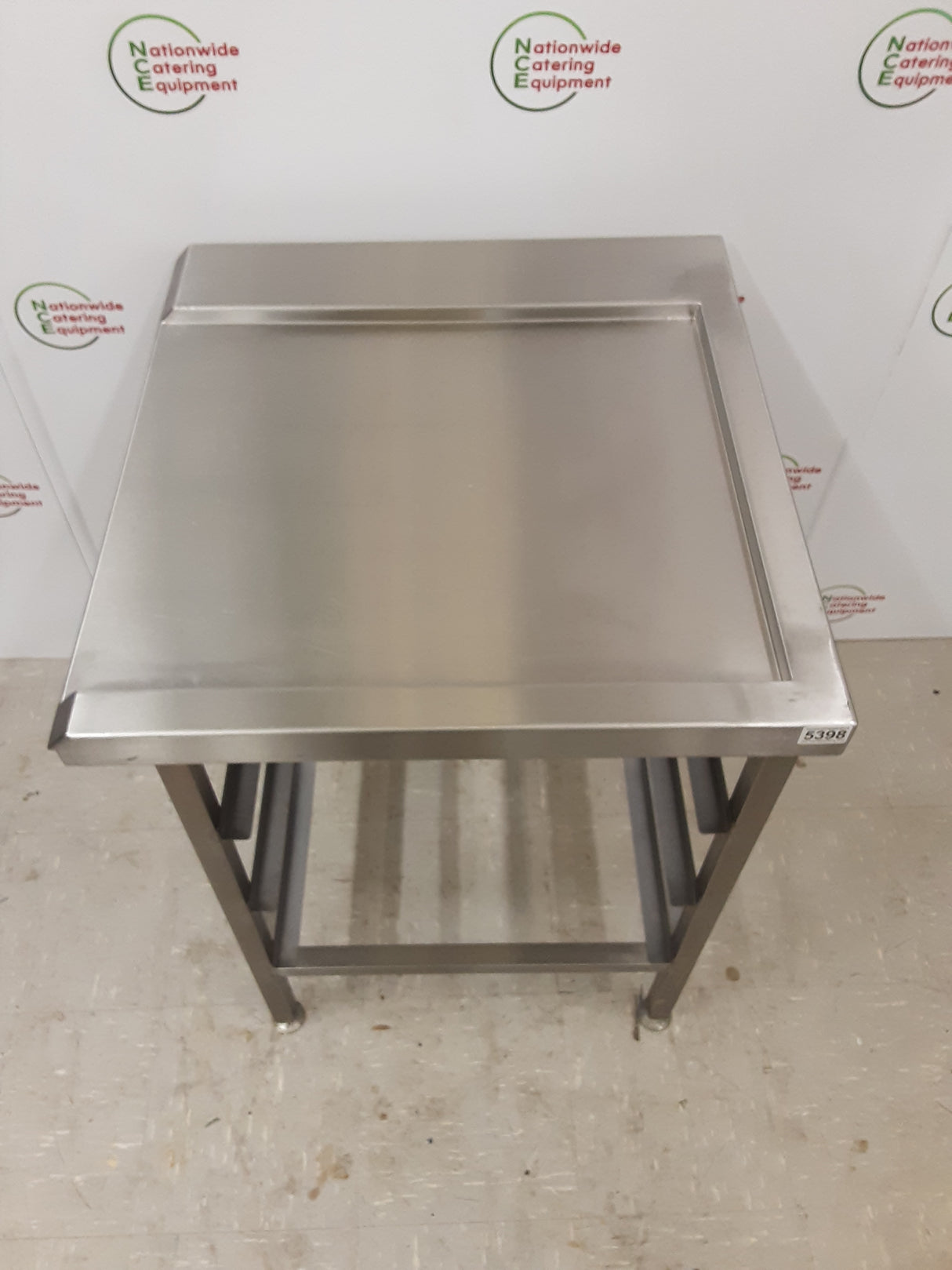 Stainless Steel Dishwasher Exit Table With Basket Racking (NCE5398)