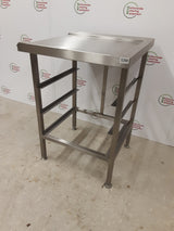 Stainless Steel Dishwasher Exit Table With Basket Racking (NCE5398)
