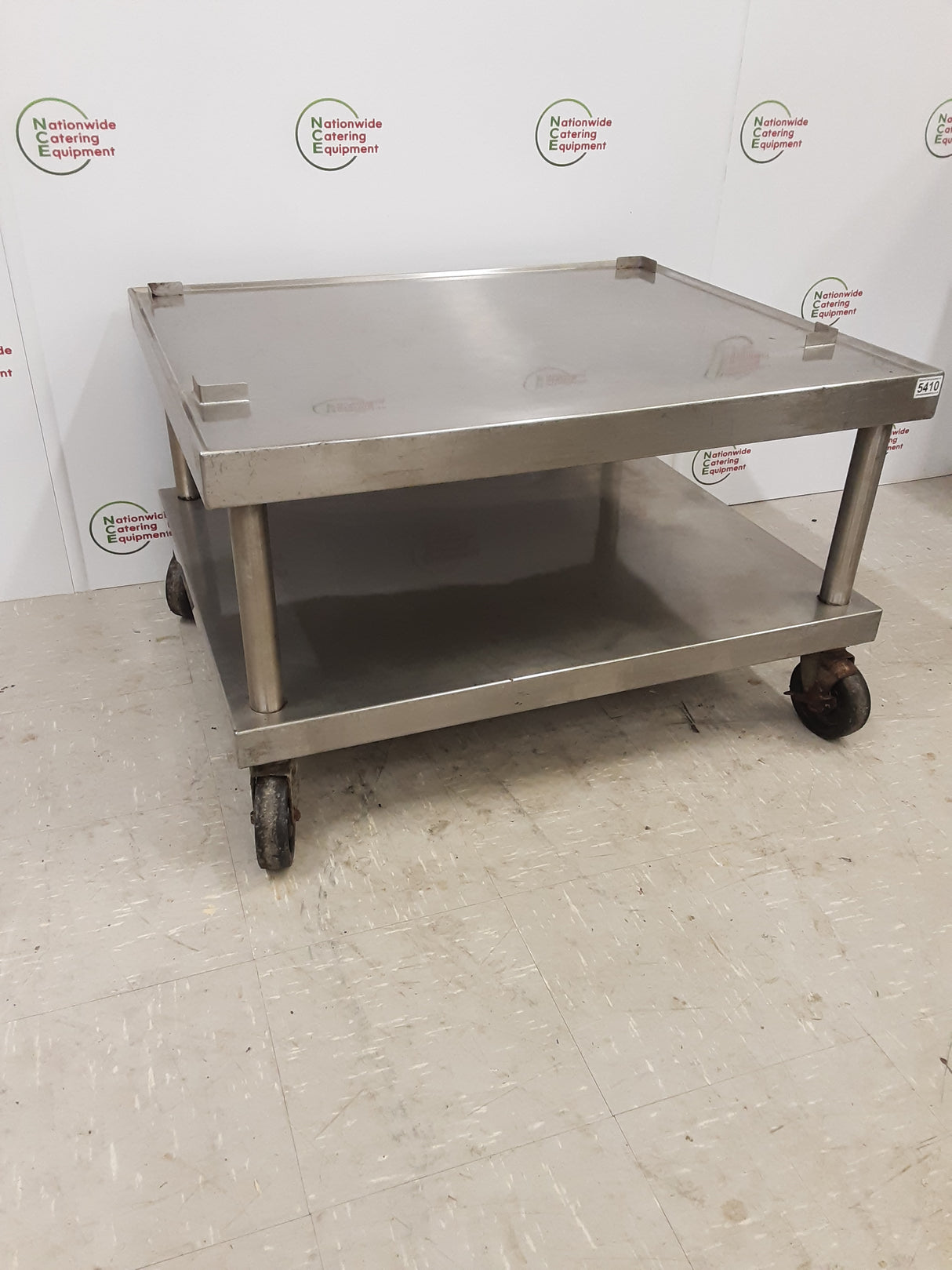 Stainless Steel  Heavy Duty Mobile Equipment Stand / Table (NCE5410)