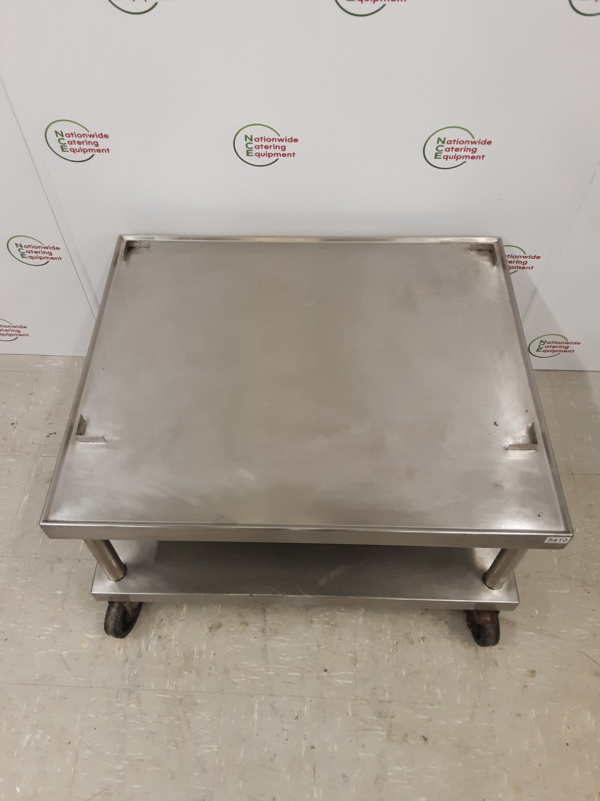 Stainless Steel  Heavy Duty Mobile Equipment Stand / Table (NCE5410)