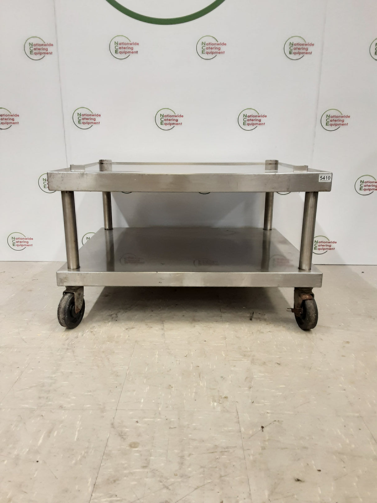 Stainless Steel  Heavy Duty Mobile Equipment Stand / Table (NCE5410)
