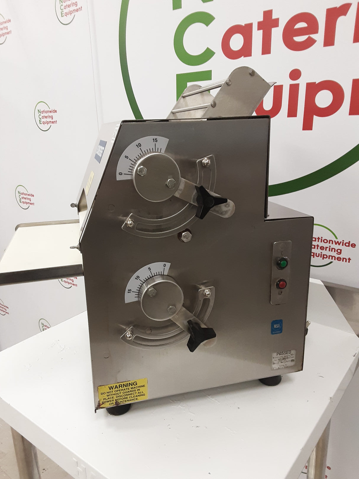 Somerset 11" Compact Front Operated Double Pass Dough Roller, Model-CDR-1100 (NCE5420)
