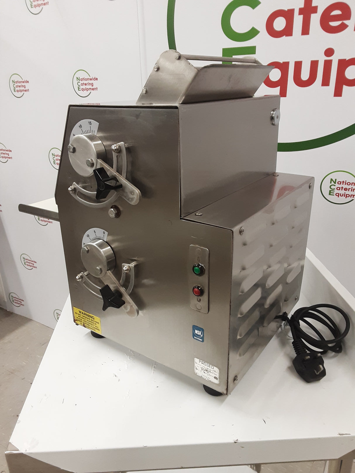 Somerset 11" Compact Front Operated Double Pass Dough Roller, Model-CDR-1100 (NCE5420)