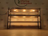 Stainless Steel Tabletop Three Tier Heated Gantry (Top Two Tiers Heated),140cm, 13amp (NCE5495)