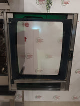 Rational SCC Six Grid Electric Combi Oven On Table / Stand With Ultravent Condensation Hood (NCE5436)