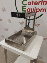 New Genesis Catering Equipment Tabletop 1/1GN Tabletop Chip Scuttle/Food Warmer, Model-HT-310 (NCE5349)