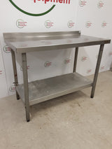 CLEARANCE Stainless Steel Table, 122x60cm (NCE3634)
