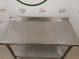 CLEARANCE Stainless Steel Table, 122x60cm (NCE3634)