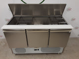 Un-Used/New Adexa Three Door Saladette Fridge, Model- STD3 (NCE5662)