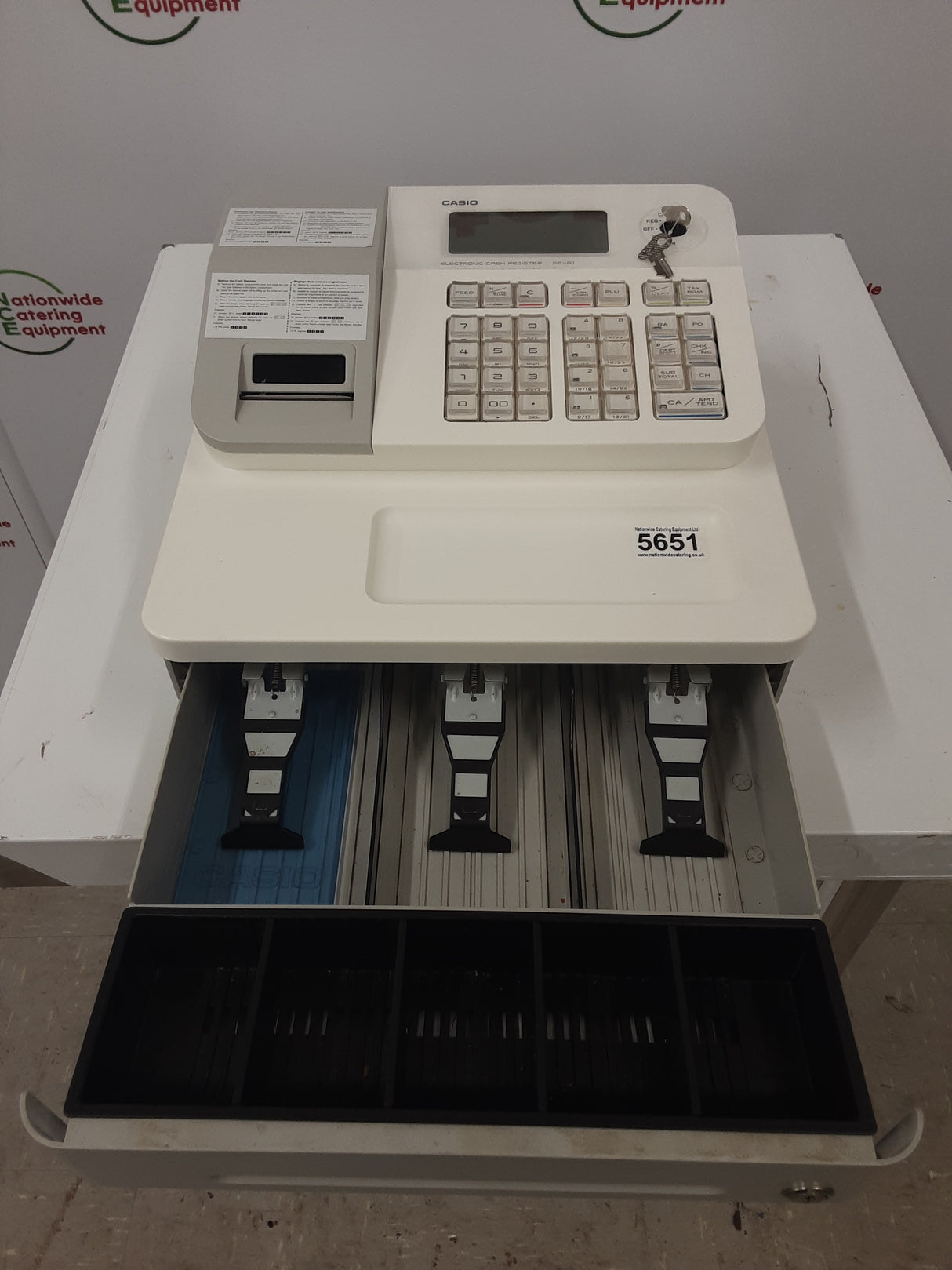 Casio Till/Cash Register, Model- SE-G1 (NCE5651)