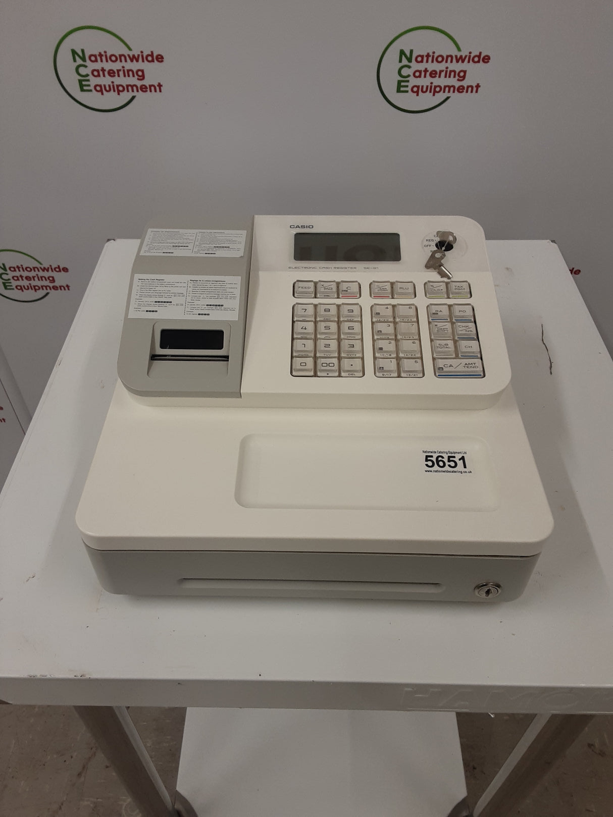 Casio Till/Cash Register, Model- SE-G1 (NCE5651)
