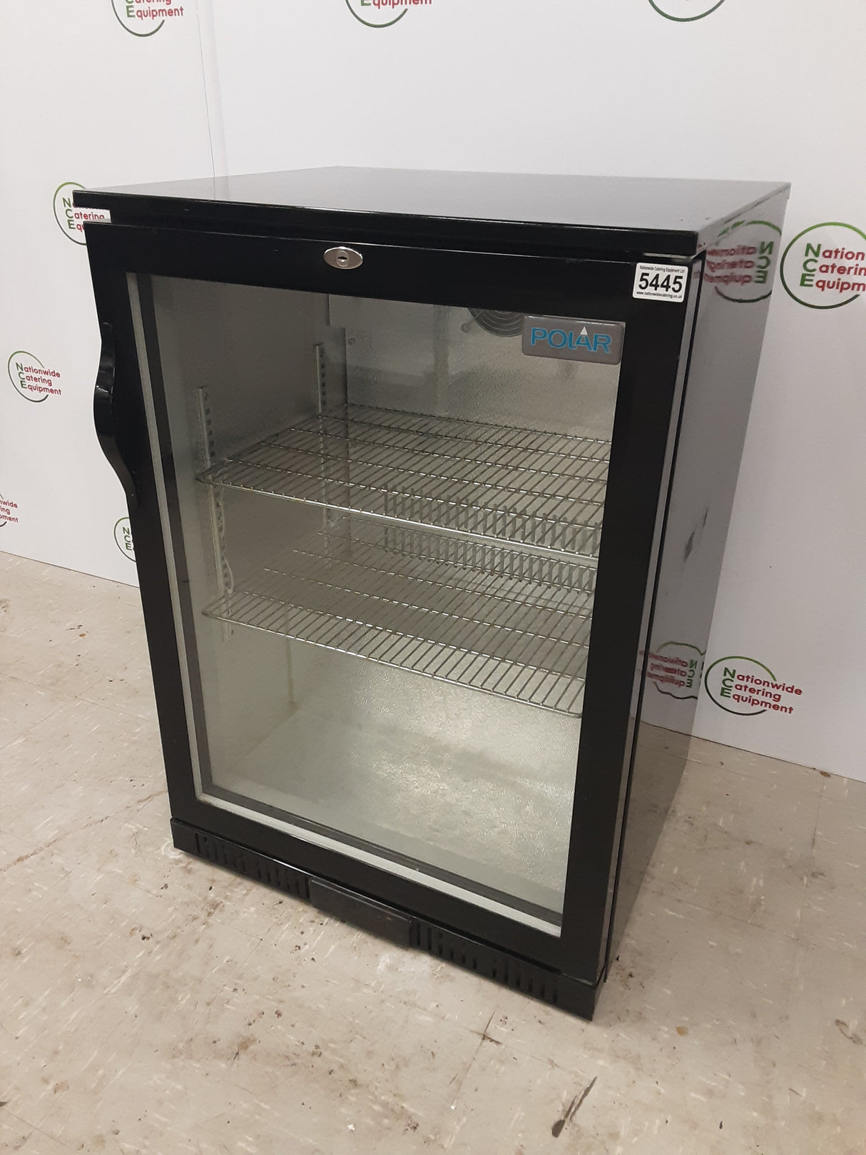 Polar Black One Door Undercounter Bottle Cooler, Model- GL011 (NCE5445)