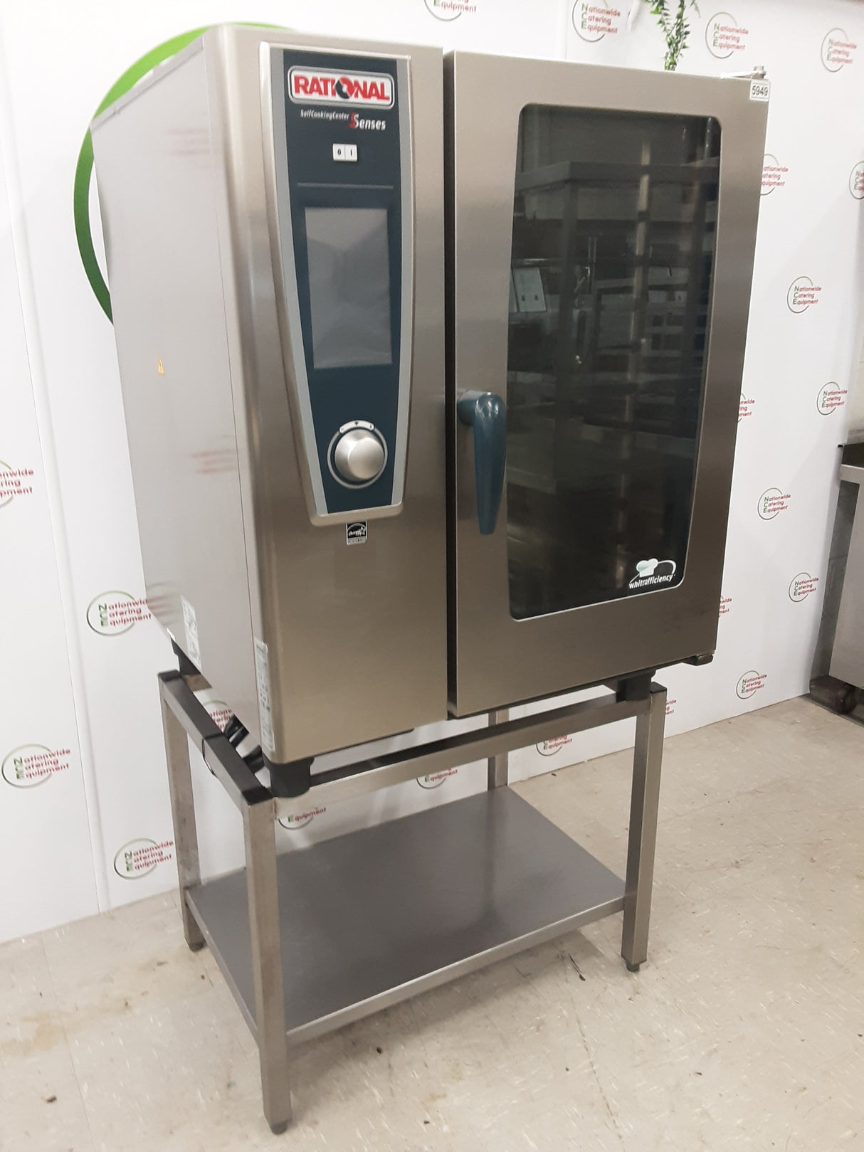 Rational 10 Grid Five Senses SCC WE Electric Combi Oven On Stand (NCE5949)