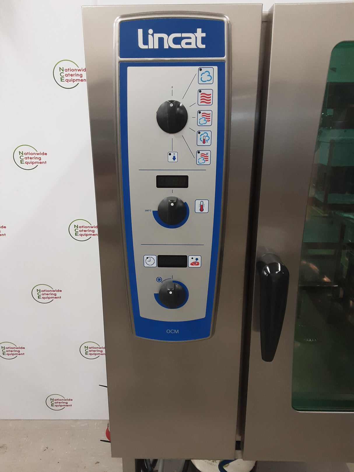 Lincat Badged Rational Electric Combimaster 10 Grid Combi Oven On Stand (NCE5862)