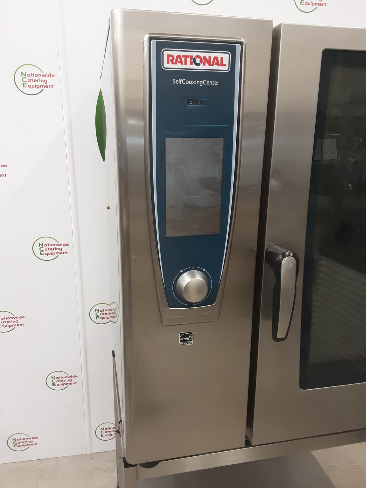 Rational SCC White Efficiency 10 Grid Electric Combi Oven On Stand (NCE5976)