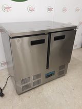 Polar 90cm Two Door Flat Counter Fridge, Model- U636 (NCE5967)