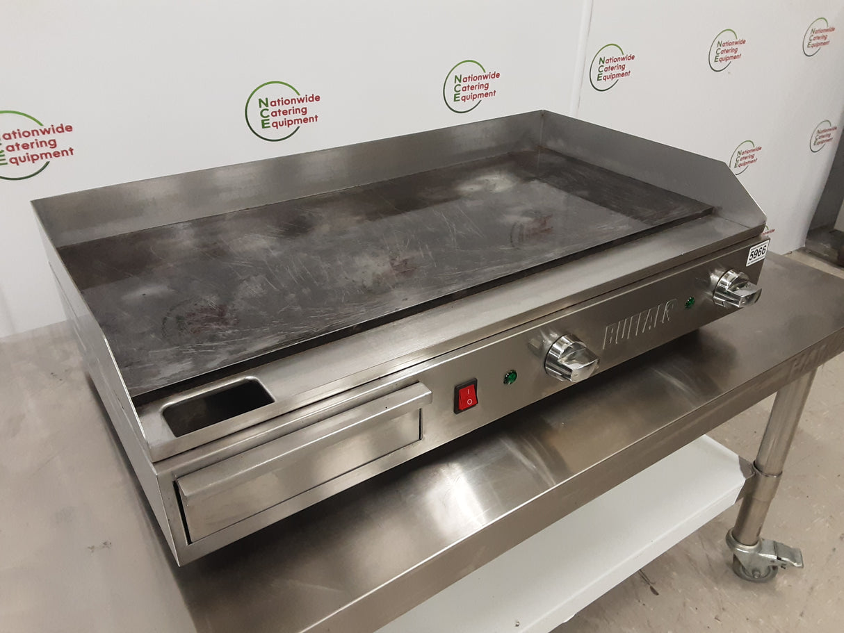 Buffalo Twin Zone Tabletop Electric (13amp) Griddle, Model- DB167 (NCE5966)