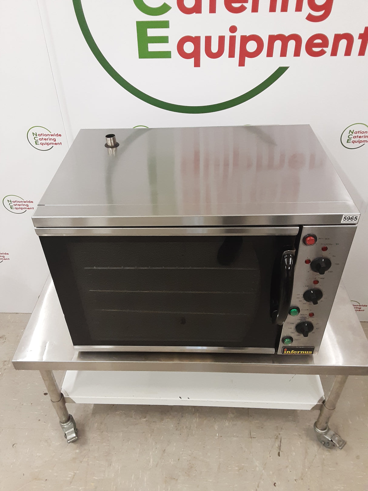 Infernus Tabletop Electric (13amp) Convection Oven, Model-YSD-1A (NCE5965)