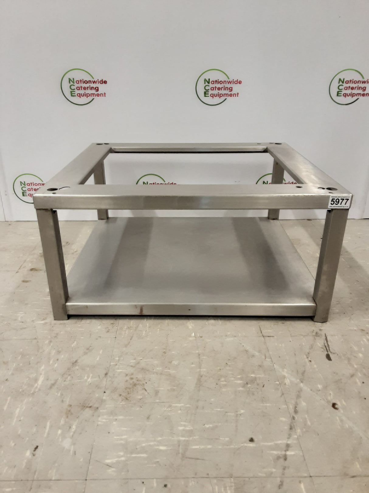 Stainless Steel Dishwasher Stand 53x54cm (NCE5977)