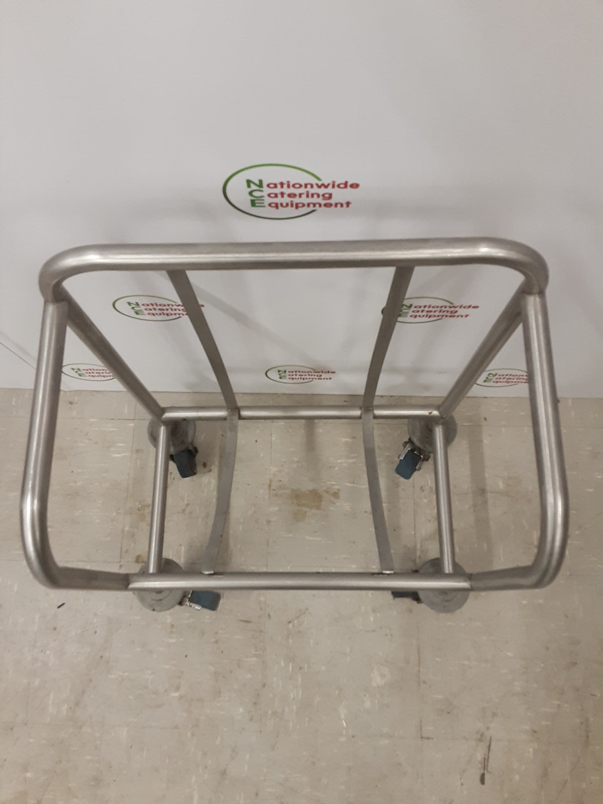 Stainless Steel Tray Storage Trolley (NCE5978)