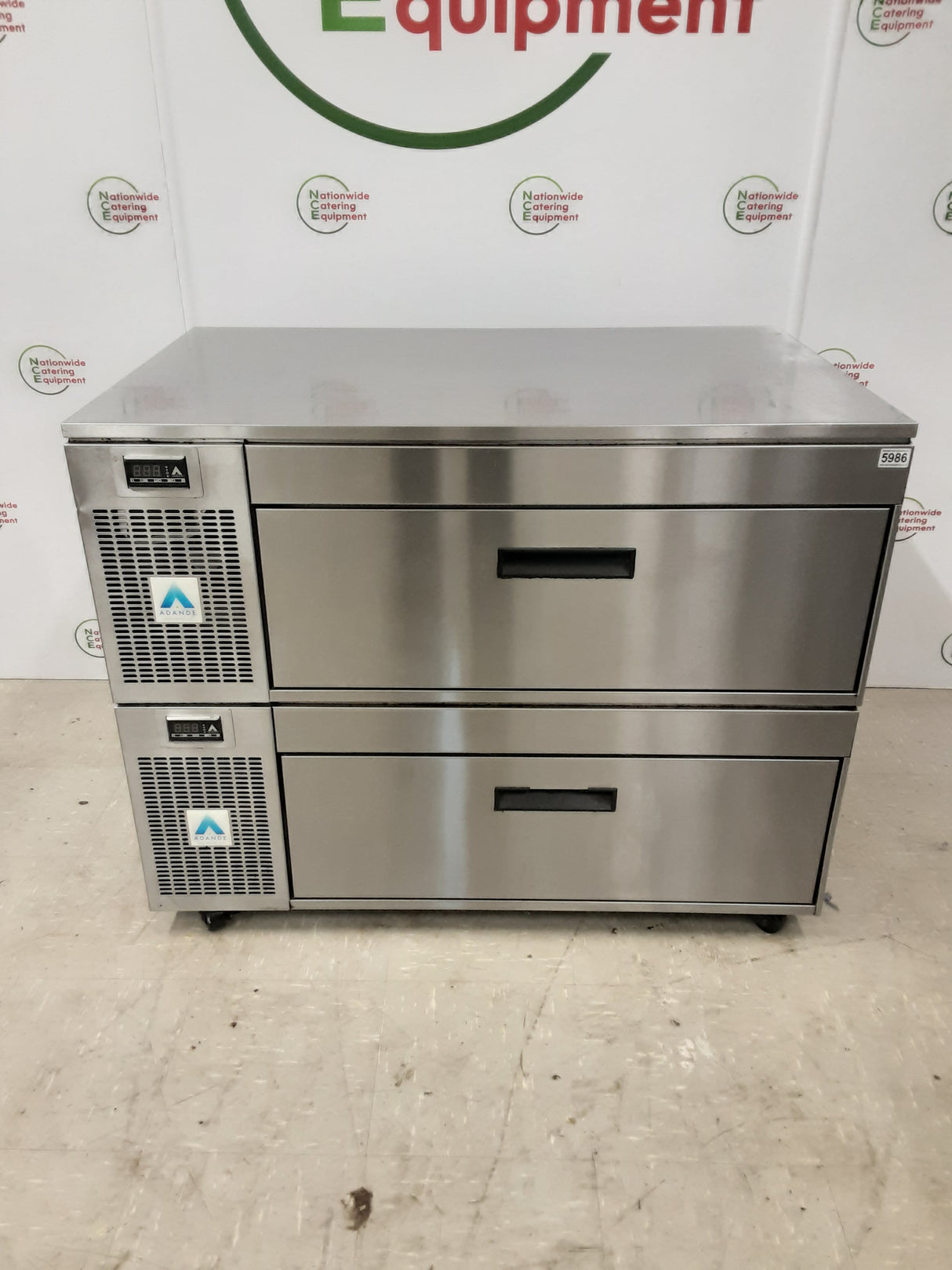 Adande Two Drawer Counter Fridge/Freezer, Model- VCS (NCE5986)