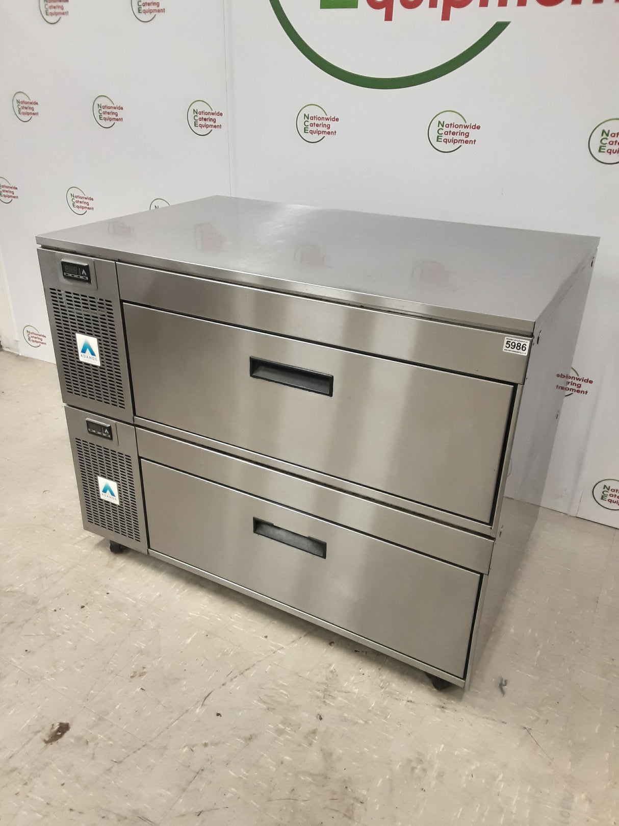 Adande Two Drawer Counter Fridge/Freezer, Model- VCS (NCE5986)