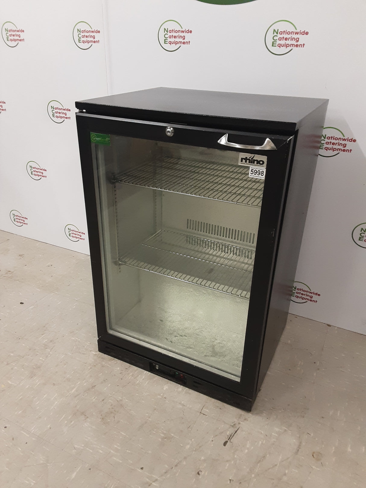 Rhino Single Door Bottle Cooler, Model- MILAN600H (NCE5998)