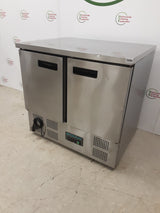 Polar Two Door Compact Flat Counter Fridge, 90cm, Model- U636 (NCE5996)