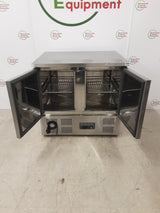 Polar Two Door Compact Flat Counter Fridge, 90cm, Model- U636 (NCE5996)