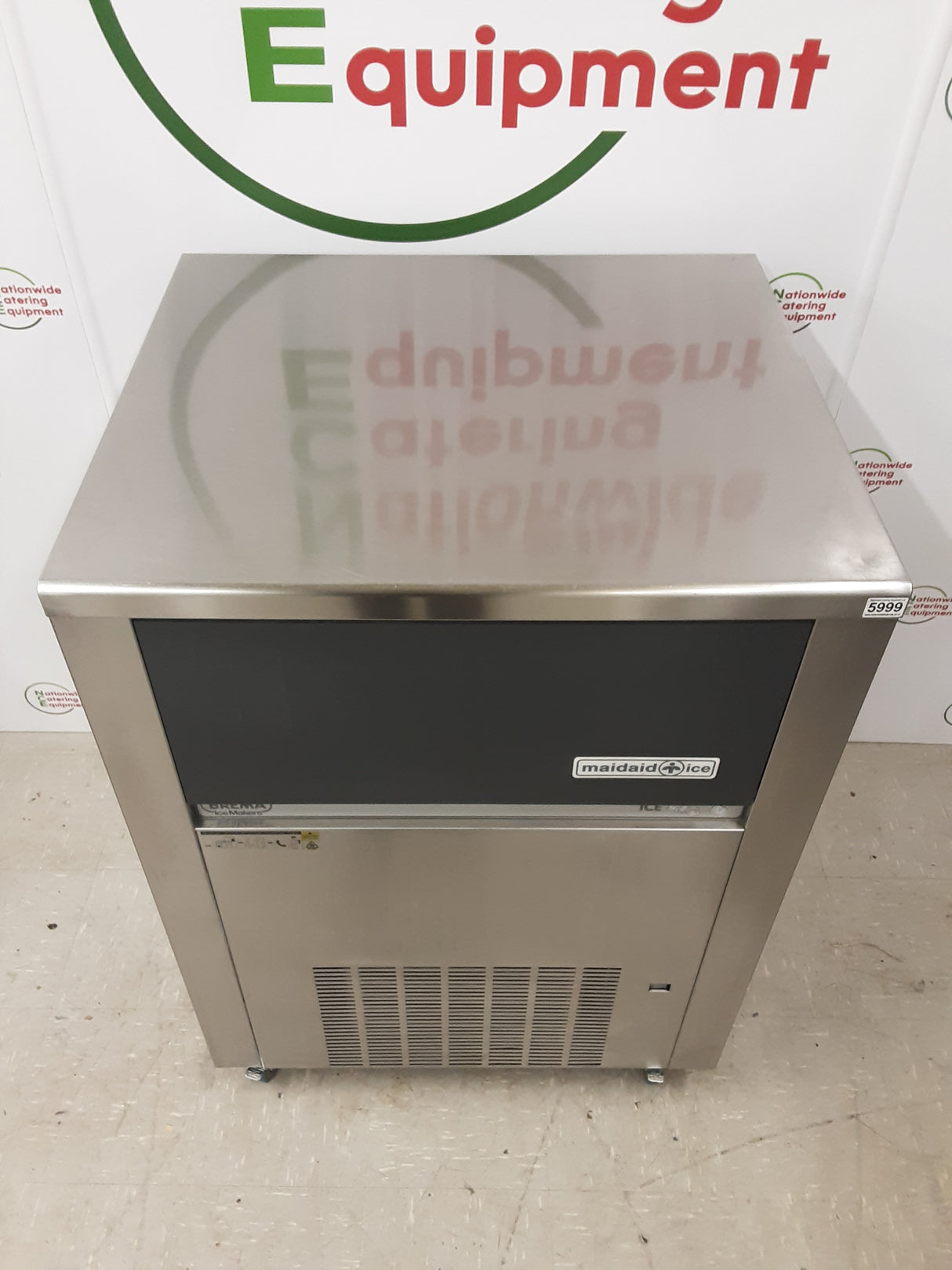 Maidaid Ice Machine, Production- 130kg Per 24Hrs, Model- M130-65AHC (NCE5999)