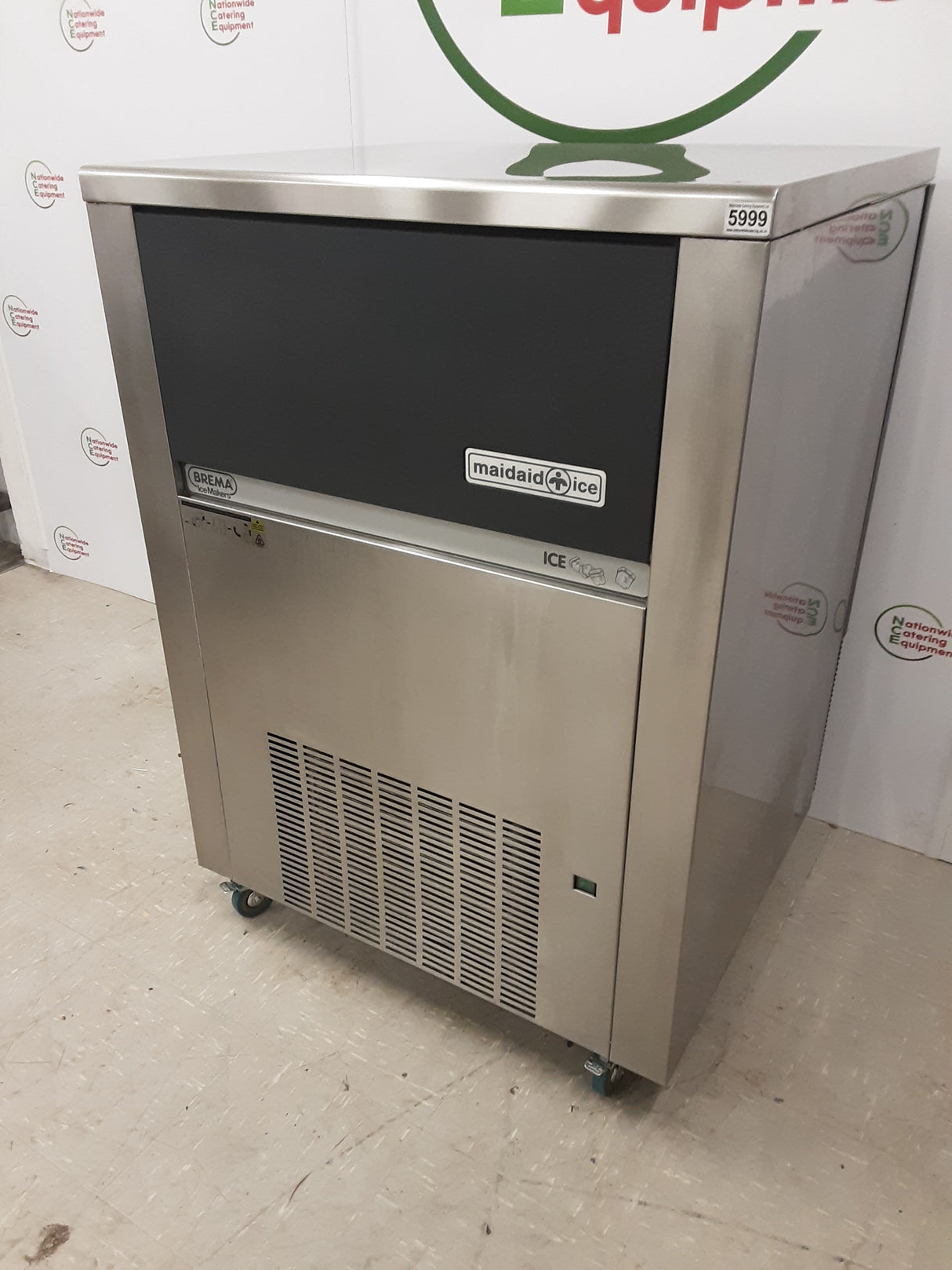 Maidaid Ice Machine, Production- 130kg Per 24Hrs, Model- M130-65AHC (NCE5999)