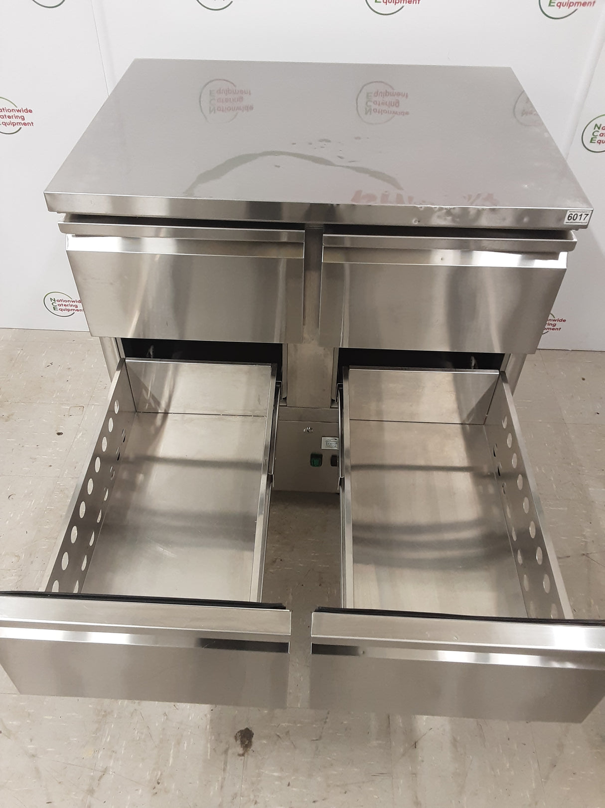 Ice-A-Cool Four Drawer Counter Fridge, 90X70cm, Model- ICE3820GR (NCE6017)