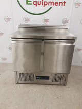 Prodis Two Door Counter Fridge With Topping Opening, 90cm, EC-2PREP (NCE6021)